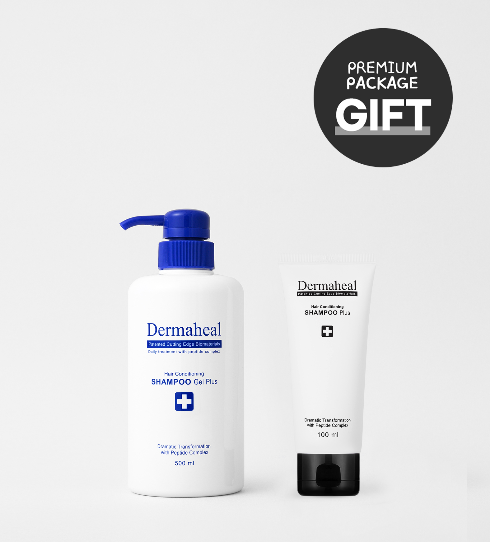 [GIFT] 헤어 컨디셔닝 샴푸 겔 500ml + 헤어 컨디셔닝 샴푸 100ml
