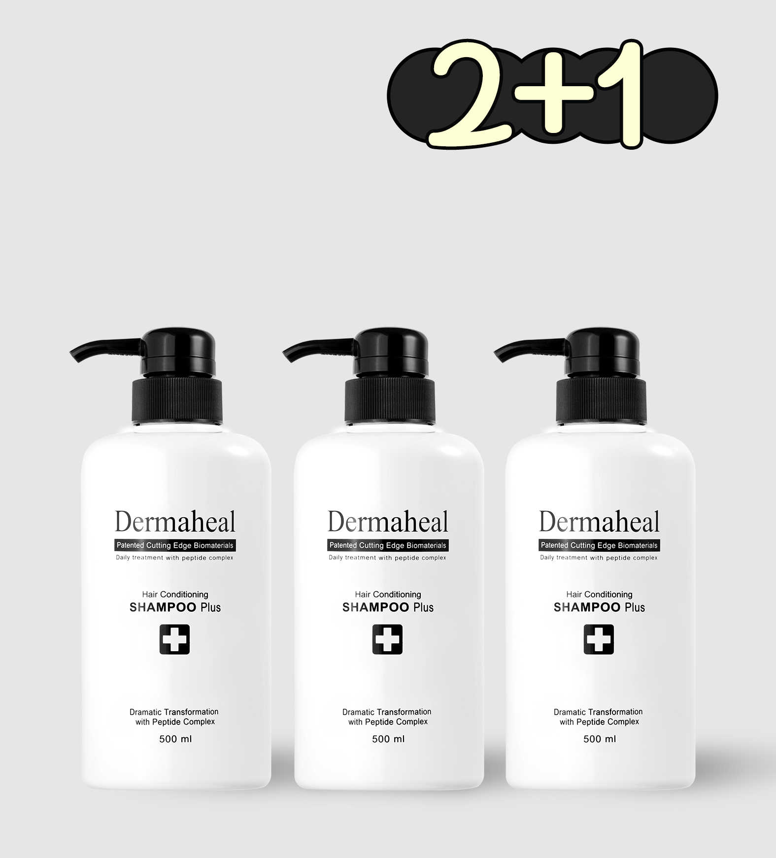 [2+1] 헤어 컨디셔닝 샴푸 500ml