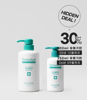 [30%_히든딜] 헤어 컨디셔닝 샴푸 리프레시 500ml + 250ml