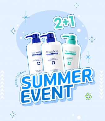[2+1] 헤어 컨디셔닝 샴푸 겔 500ml(2개) + 리프레시(1개)