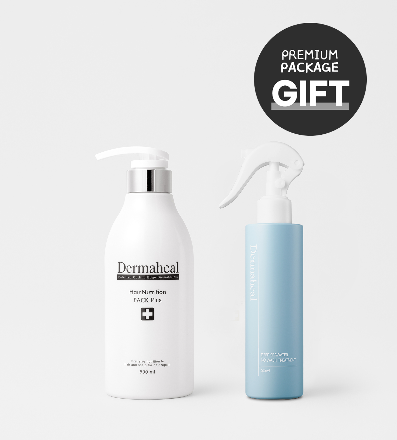 [GIFT] 헤어 뉴트리션 팩 500ml + 딥씨워터 노워시 트리트먼트 200ml