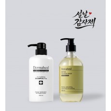 [GIFT] 헤어 컨디셔닝 샴푸 500ml + 펩타이드 시카 바디워시 500ml