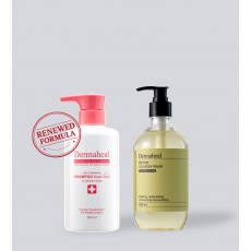 [리뉴얼] 헤어 컨디셔닝 샴푸 릴렉스 클라우드 500ml + 펩타이드 시카 바디워시 500ml